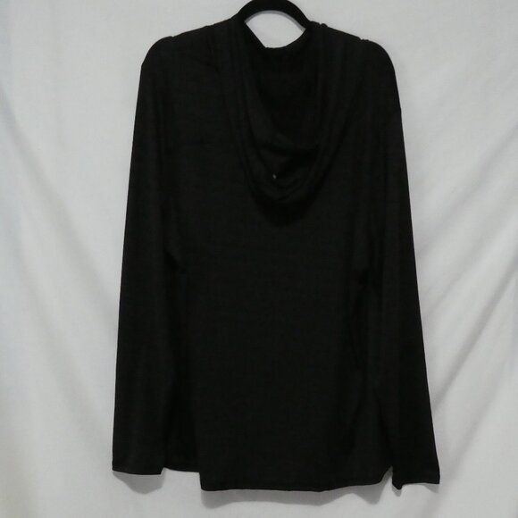 ATHLETIC WORKS - Dri-More | 3X | Classic Striped Black Long Sleeve Hoodie - Picture 3 of 15